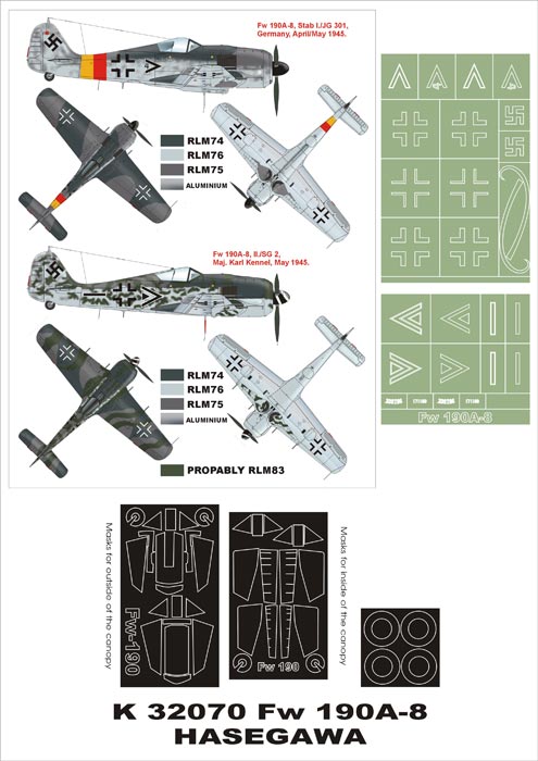 Montex Super Mask 1:32 I-16 Typ 24 for Special Hobby Spraying Stencil #K32108